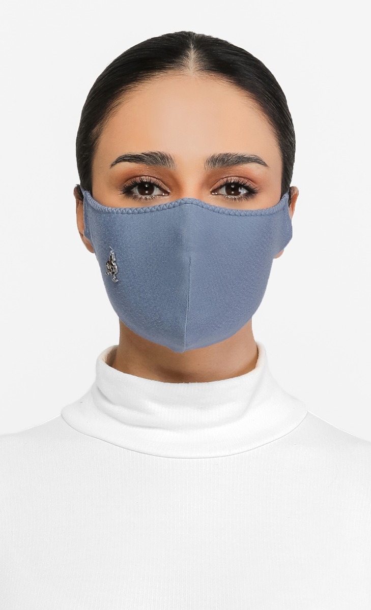 Jersey Face Mask (Head-loop) in Swan Lake