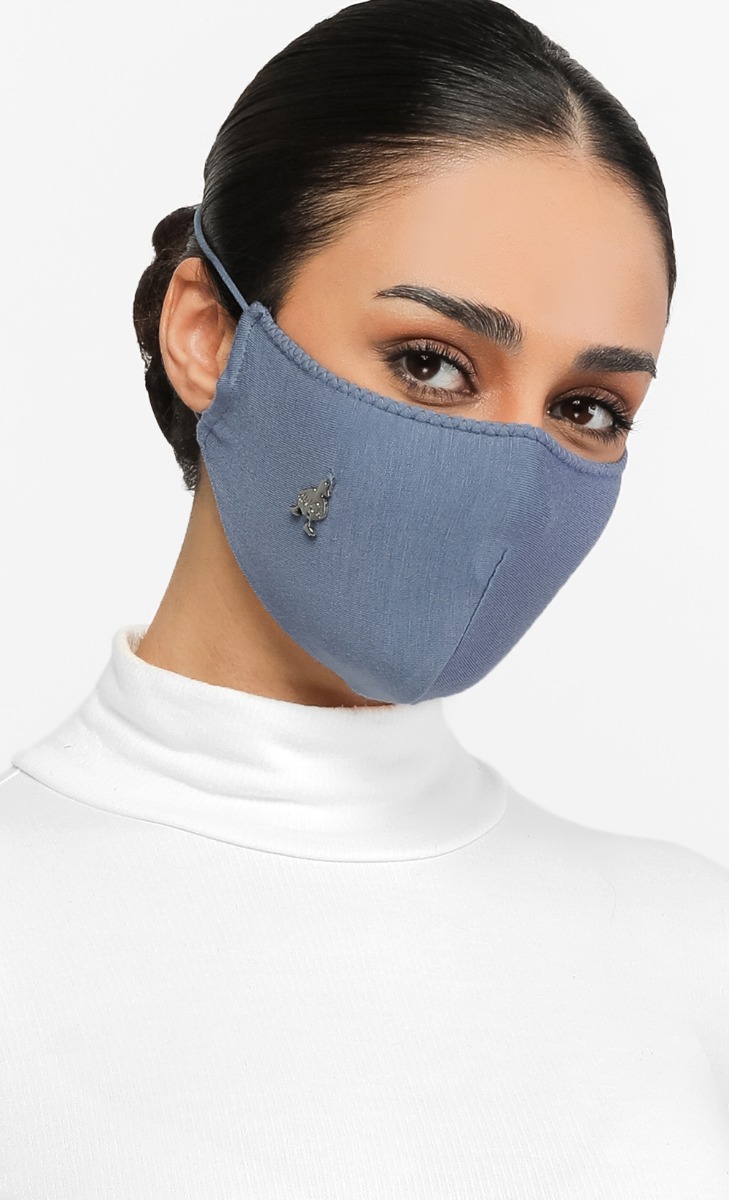 Jersey Face Mask (Head-loop) in Swan Lake image 2