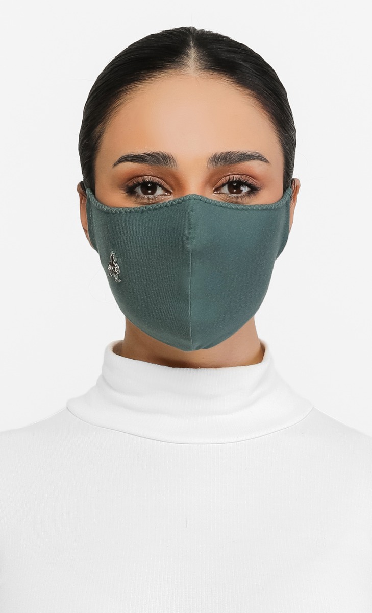 Jersey Face Mask (Head-loop) in Clover