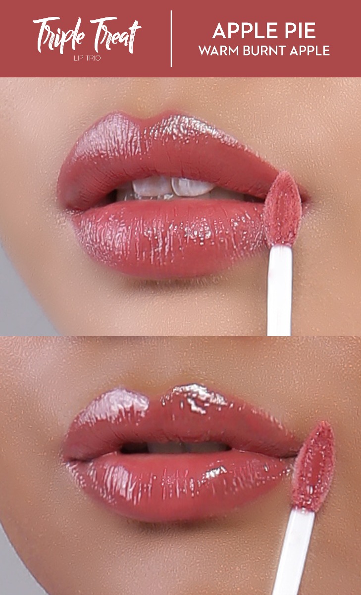 Triple Treat Lip Trio - Apple Pie (Personalise It) image 2