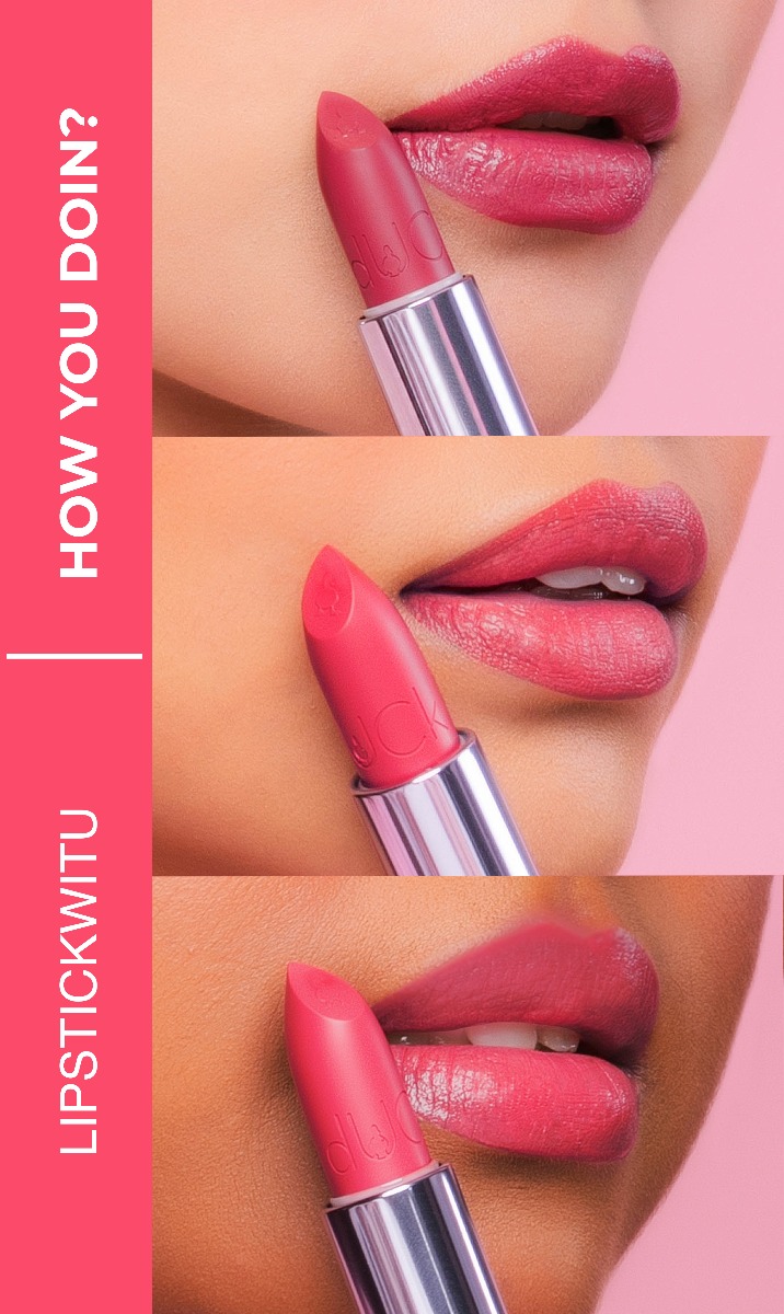 Lipstickwitu Satin Lipstick - How You Doin? (Personalise It) image 2
