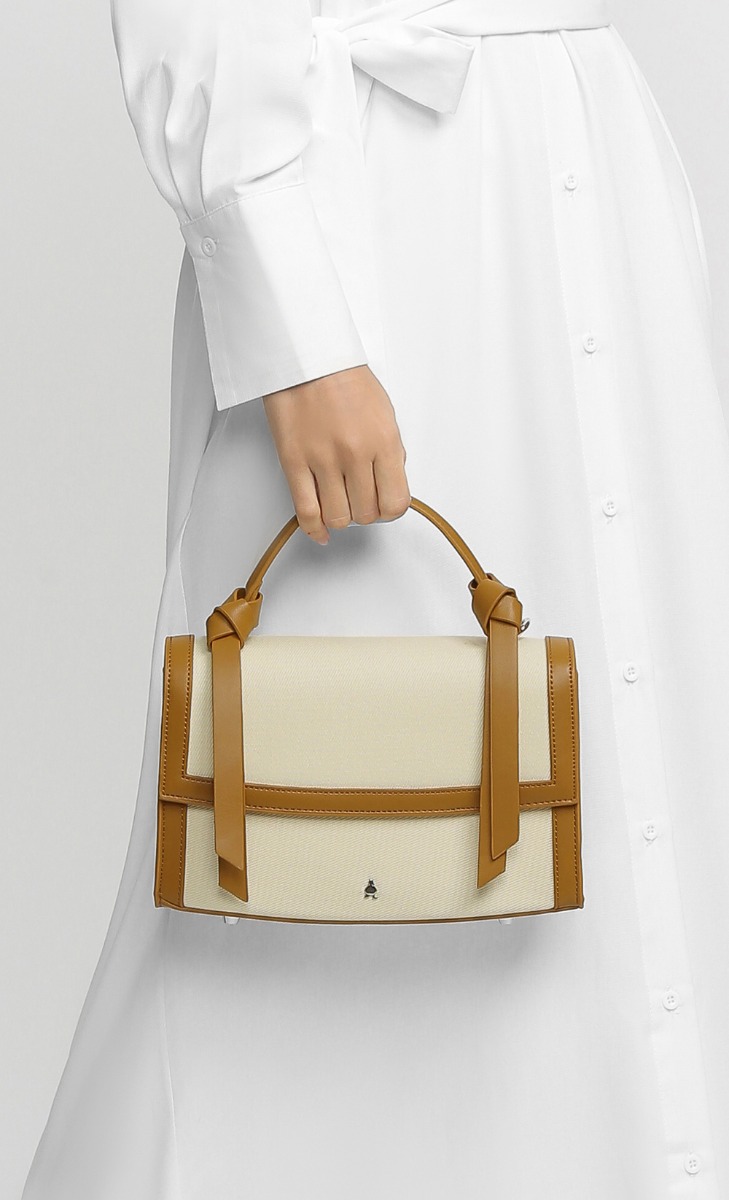 Sabrina Canvas Bag - Coffee image 2