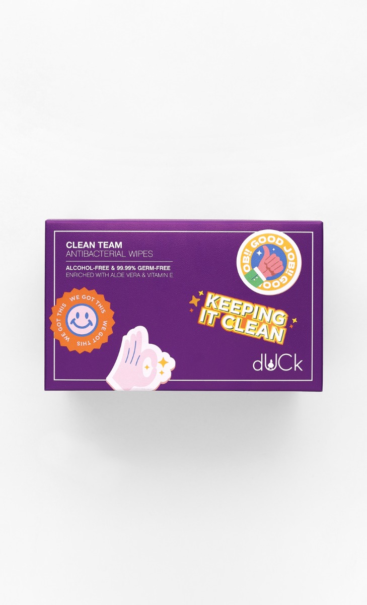 Clean Team Antibacterial Wipes image 2