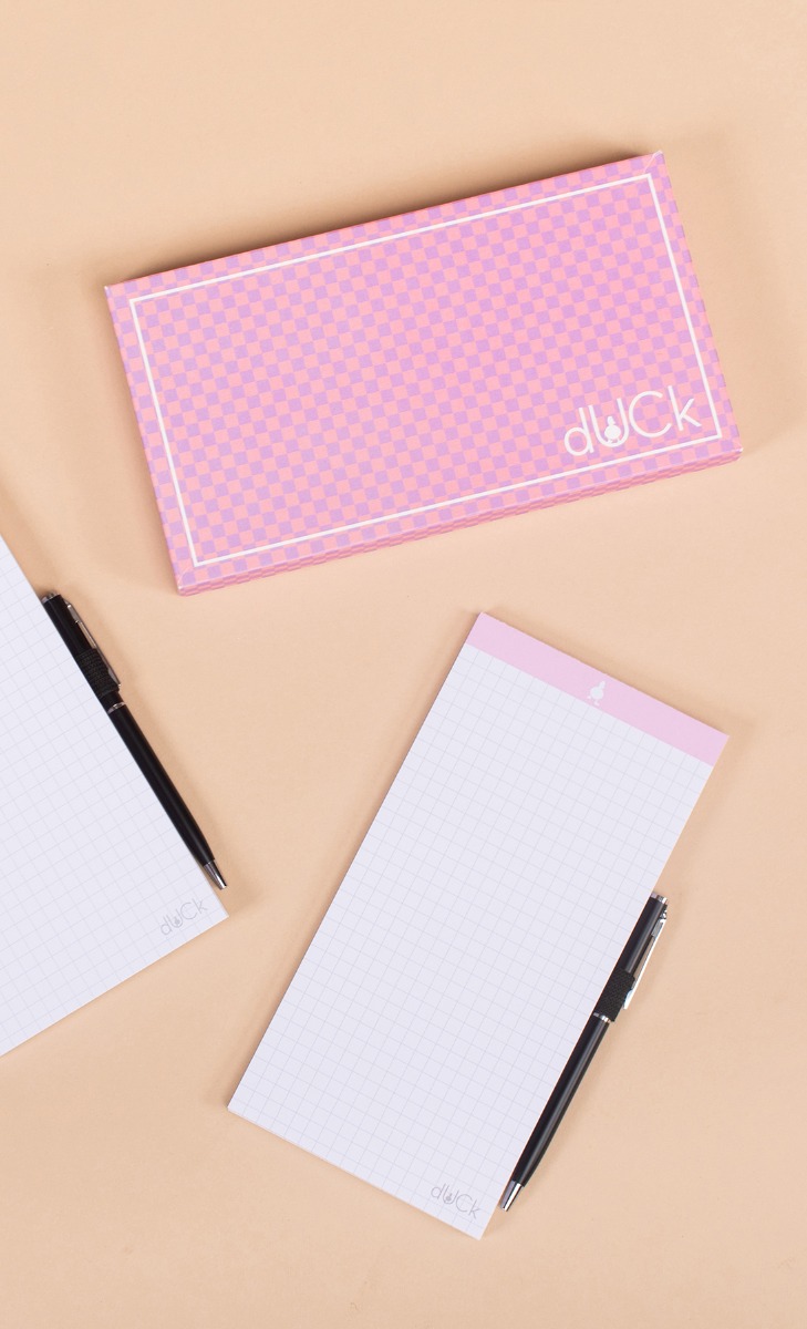 Magnetic Notepad - Pink & Purple