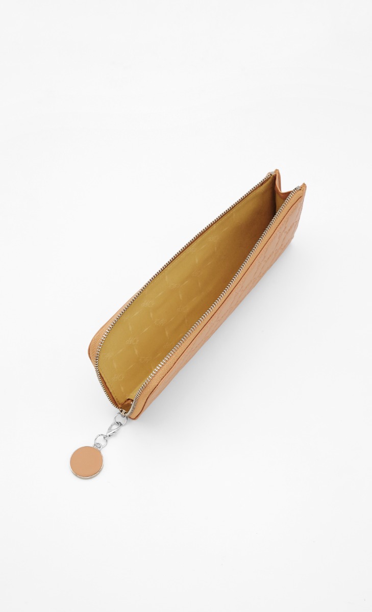 dUCk Monogram Compact Case in Pudding image 2