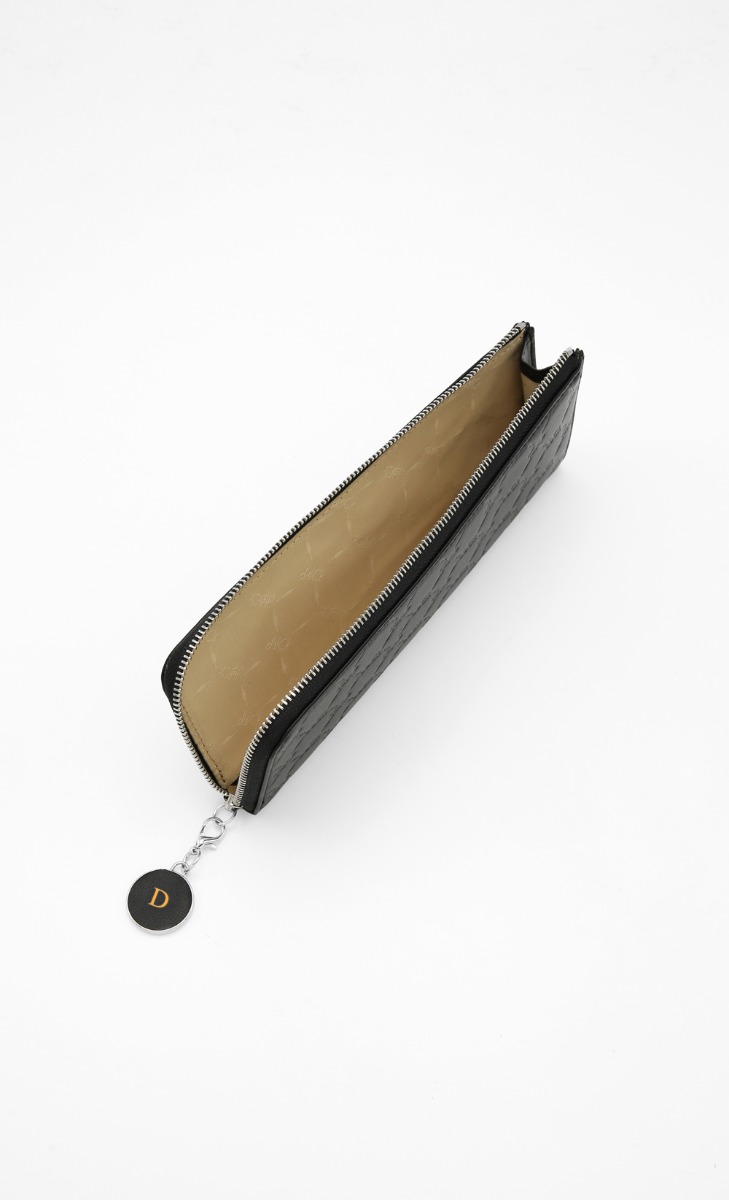 dUCk Monogram Compact Case in Blackcurrant (Personalise It) image 2