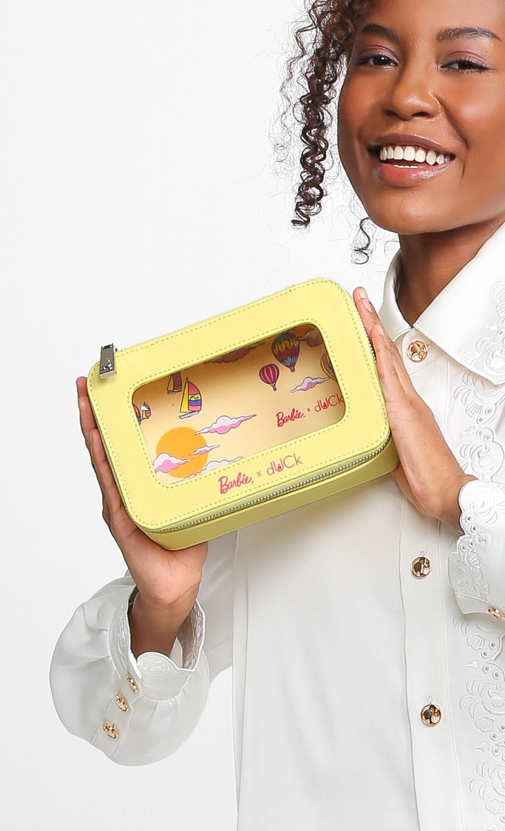 Barbie x dUCk Makeup Pouch in Sunsational