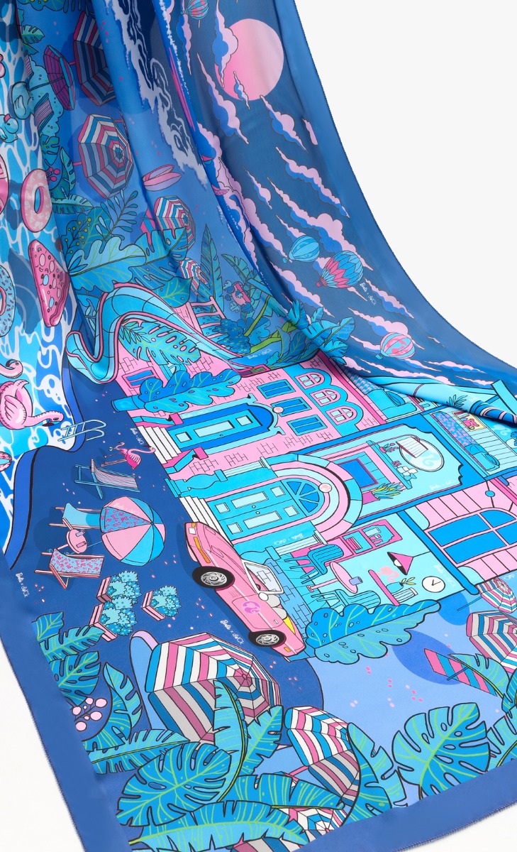 Barbie x dUCk Shawl in Surf's Up image 2