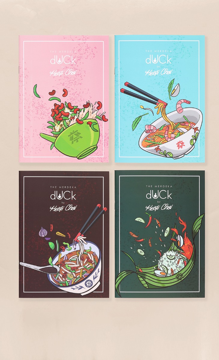 The Merdeka dUCk by Kenji Chai Notebook Set