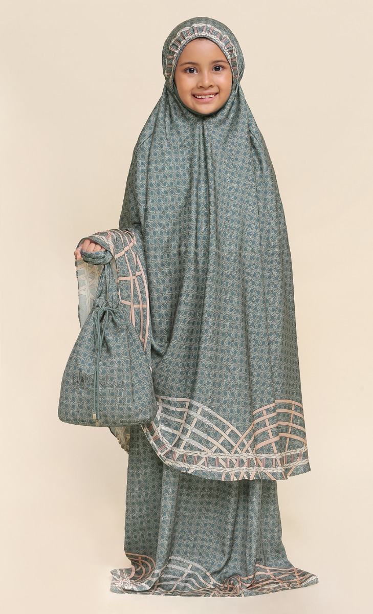 The Rattan dUCkling Telekung - Embun