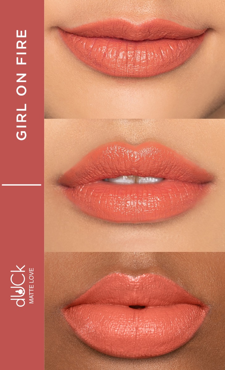 Matte Love Velvet Matte Lipstick - Girl on Fire image 2