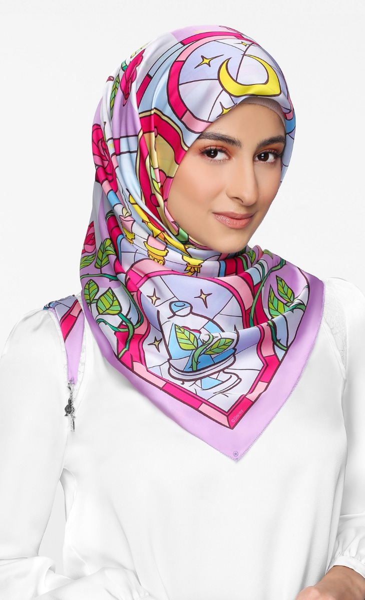 Disney x dUCk - Belle Square Scarf in Mademoiselle