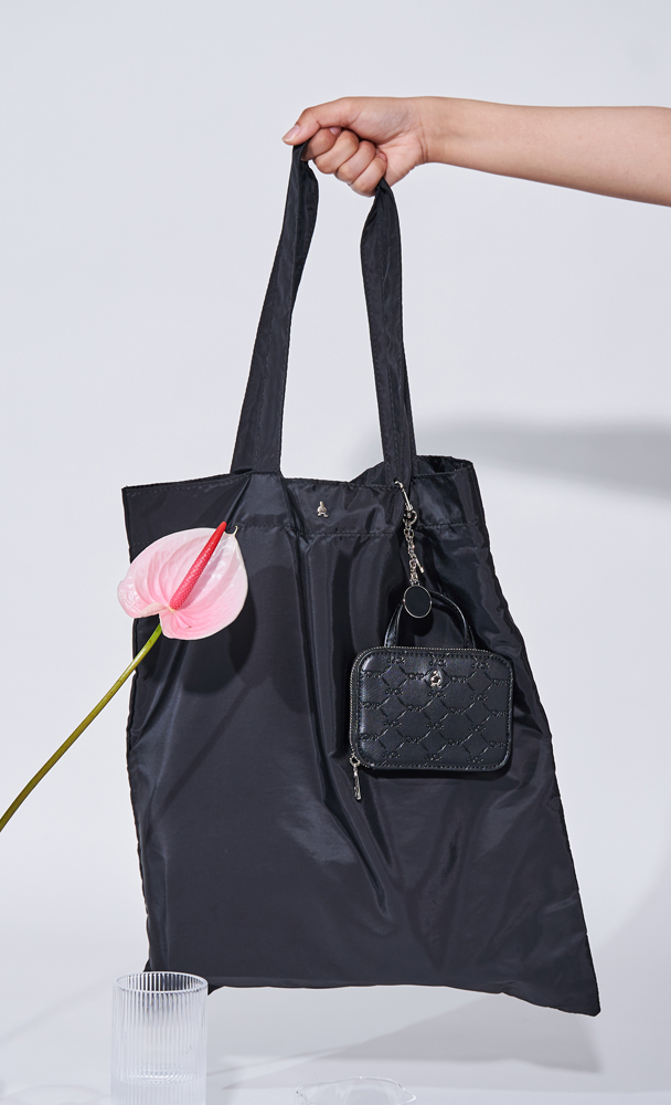 dUCk Monogram Holdall Charm in Cosmic