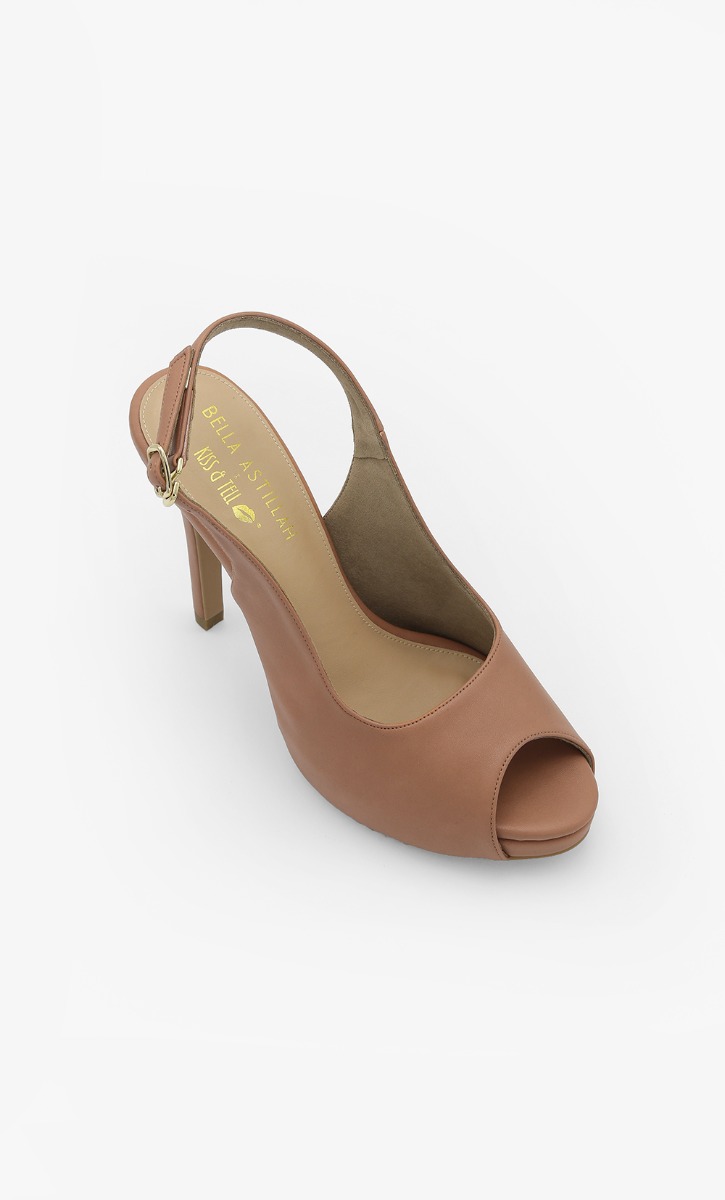 Bella Astillah x Kiss & Tell Stella Heels in Nude