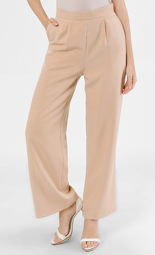 Lara Pants in Nude 