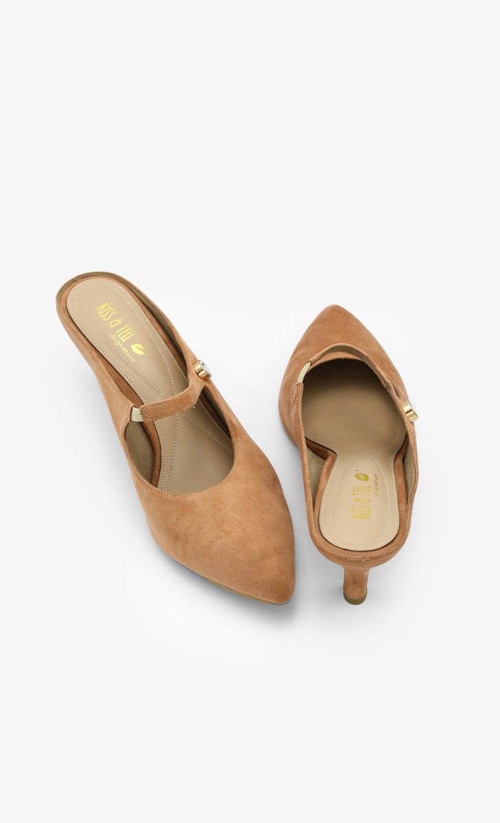 Maya Heels in Nutmeg image 2
