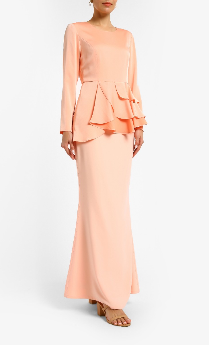 Ferris Mermaid Skirt In Peach