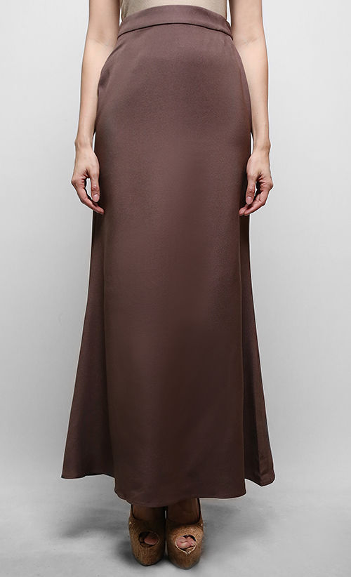 Mermaid Skirt in Coffee