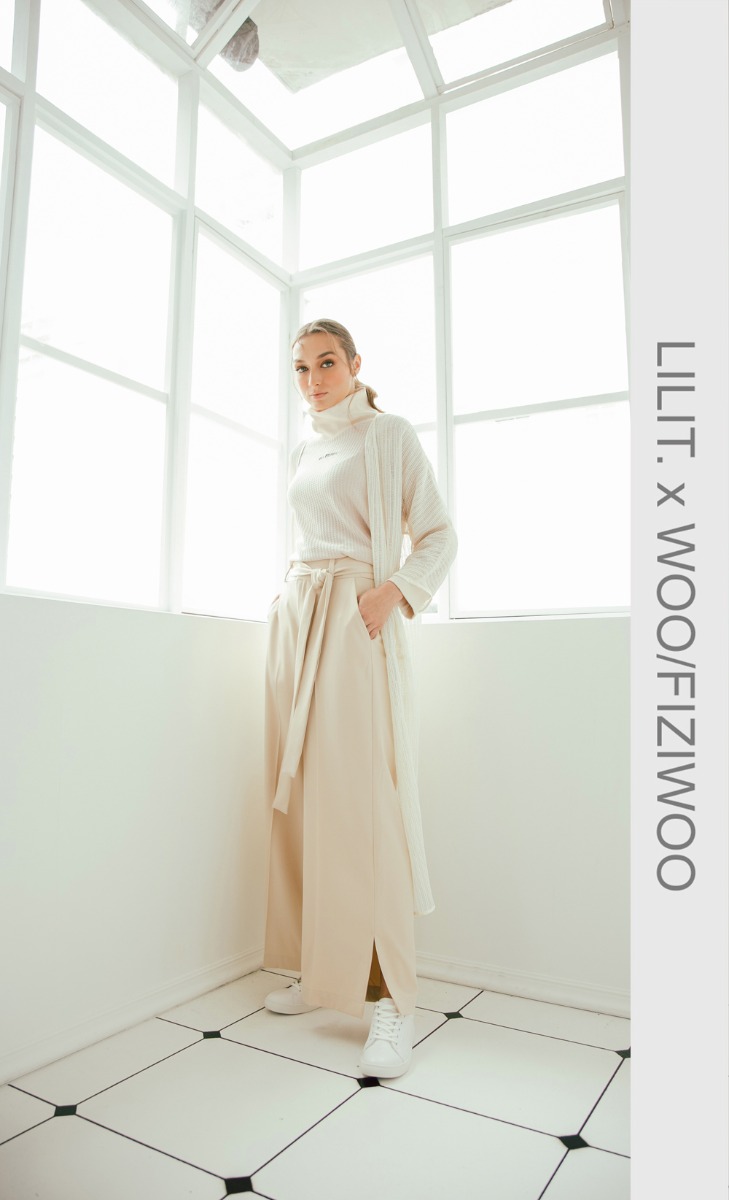 Wide Leg Pants In Brown