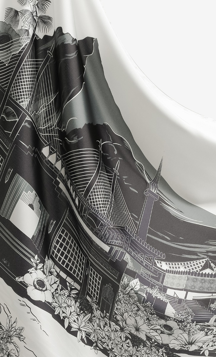 The Malaysia dUCk Square Scarf - Wawasan image 2