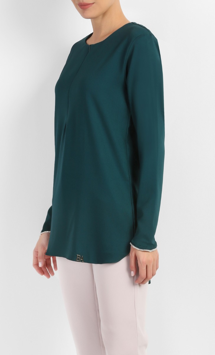 Lolita Top Emerald Green image 2