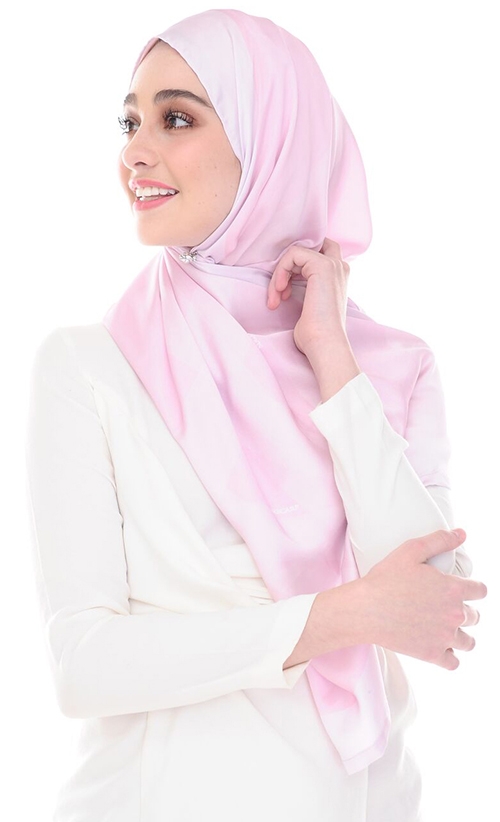 Andrea Parker Long Shawl in Pink image 2