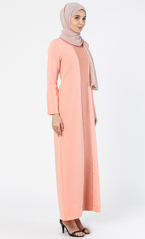 Kendra Dress in Salmon image 2