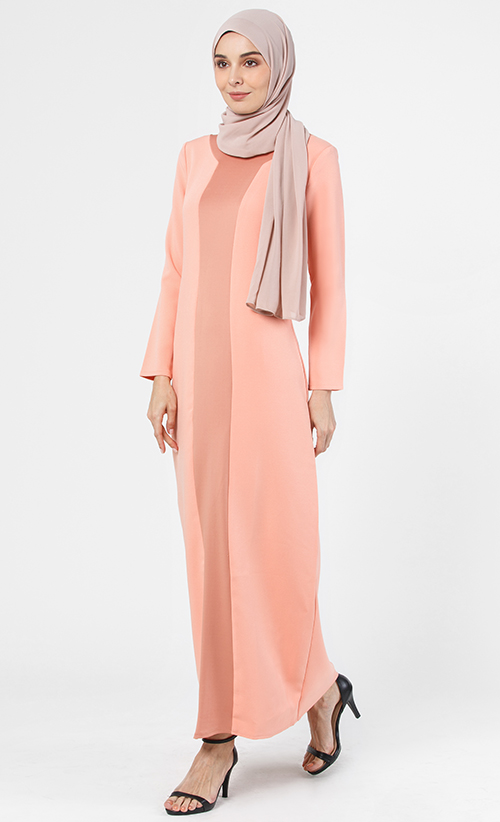 Kendra Dress in Salmon