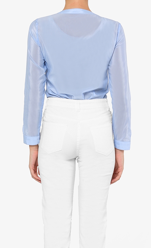 Tai Bodysuit in Baby Blue  image 2