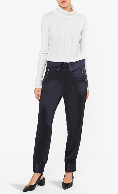 Lark Trousers in Midnight Blue