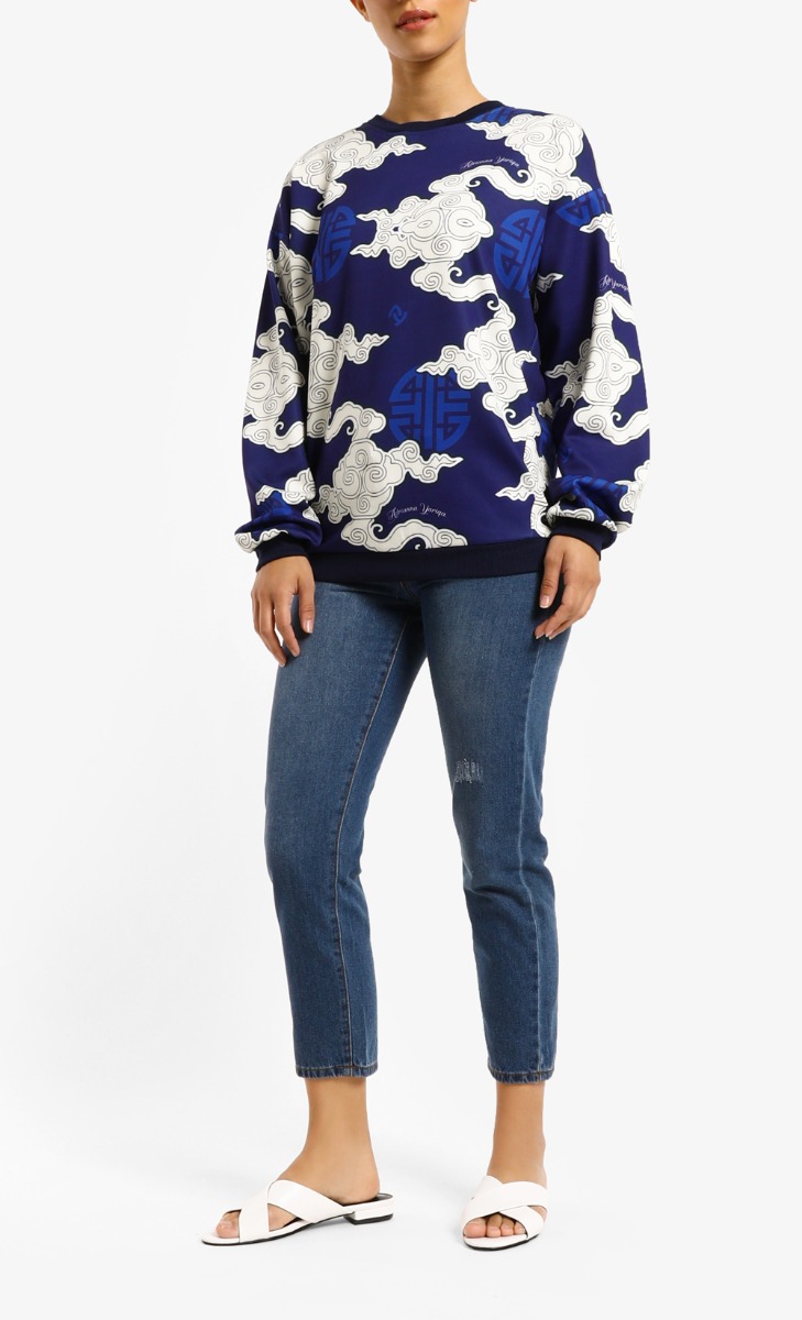 Beijing Sweatshirt In Blue
