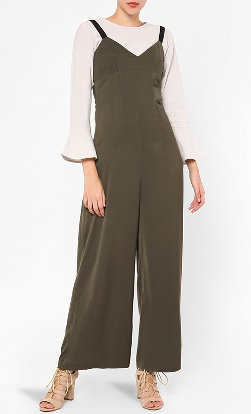 Jumpsuit in Green