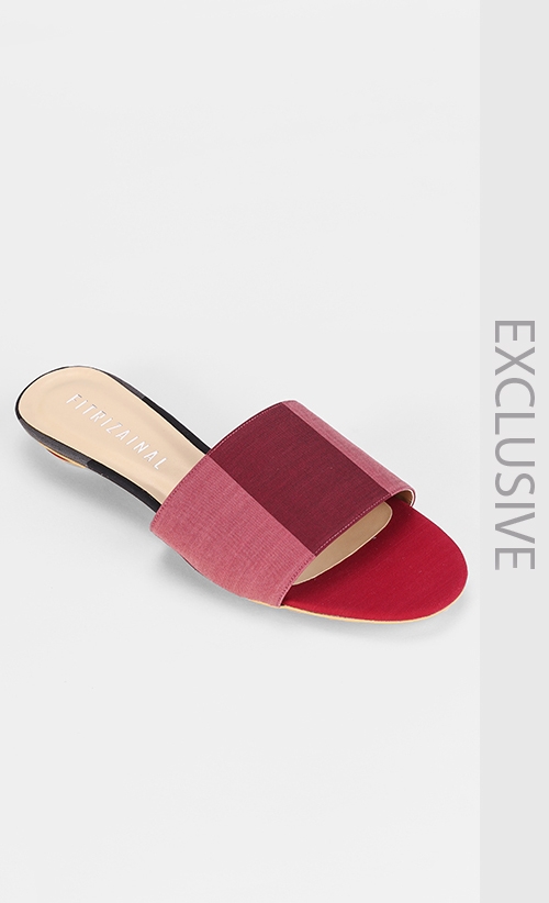 Rohana Sandal in Maroon