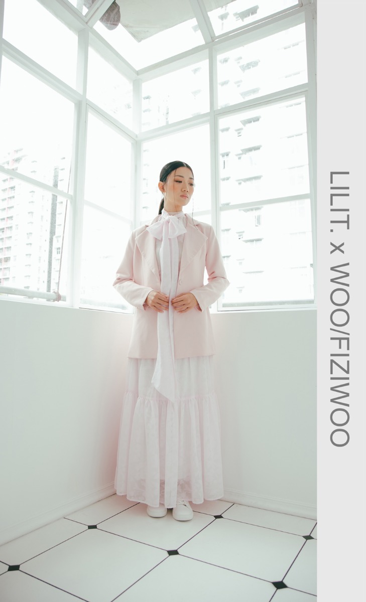 Oversized Blazer In Pink