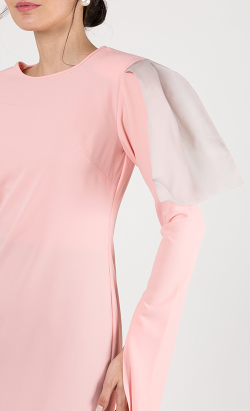 Feline Top in Peach image 2