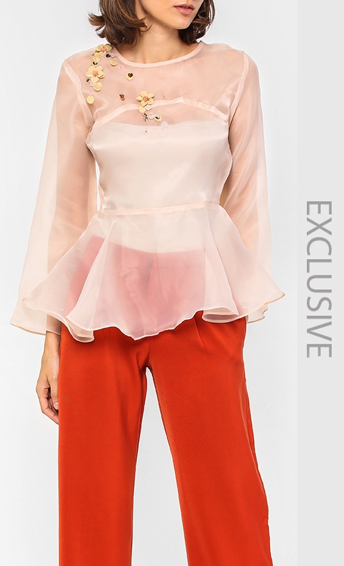 Nadine Top in Nude  image 2