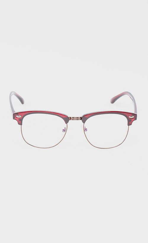 Mr Peterson Glasses in Glossy Brown