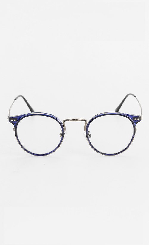 Huston Glasses in Dark Blue