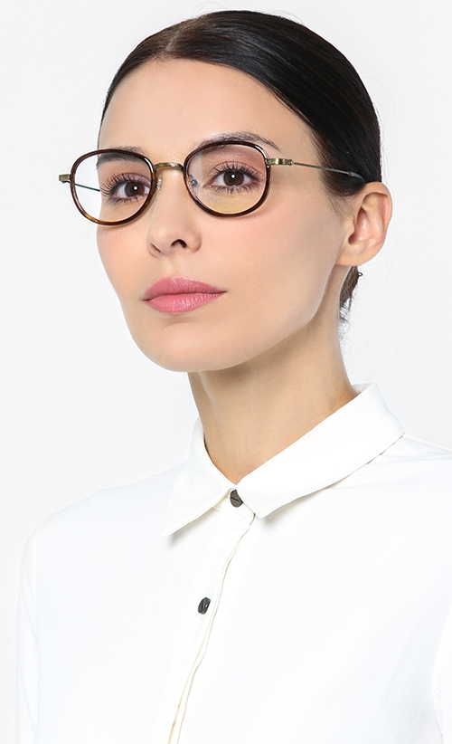 Aden Glasses in Tortoishell image 2