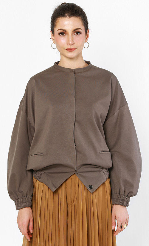 Gola Jacket in Grey | FashionValet