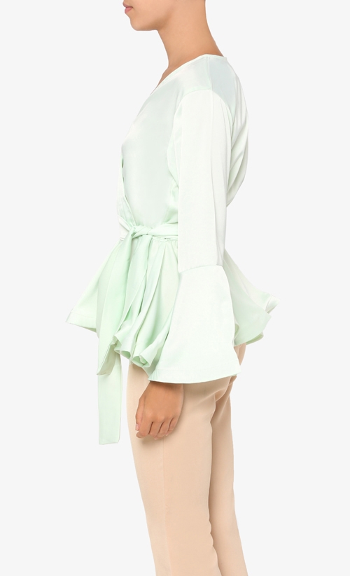Ritsa Top in Mint  image 2