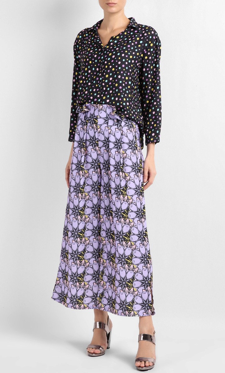 Juana Printed Shirt In Black