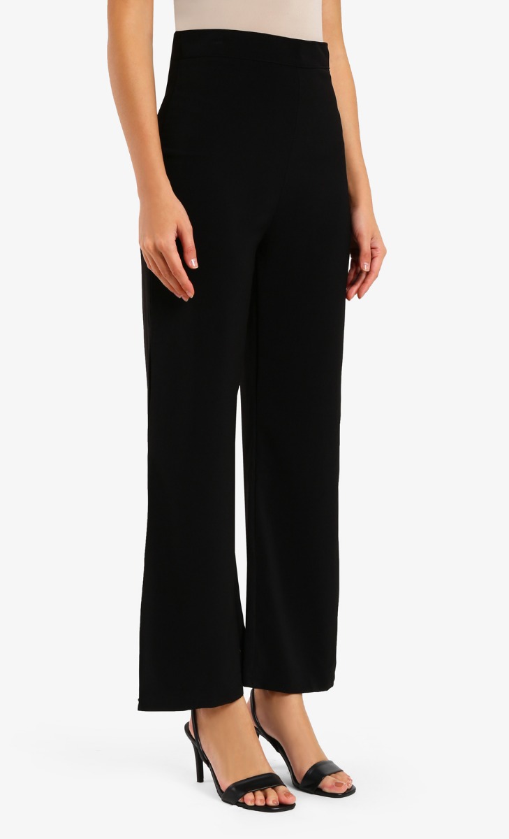 Adela High Rise Loose Pants in Black image 2