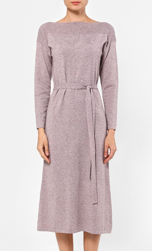 Tie Maxi Dress in Coffee image 2