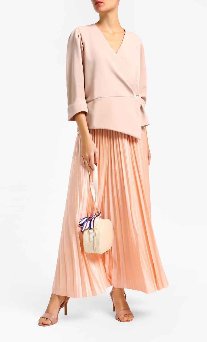 Haya Light Blazer in Nude