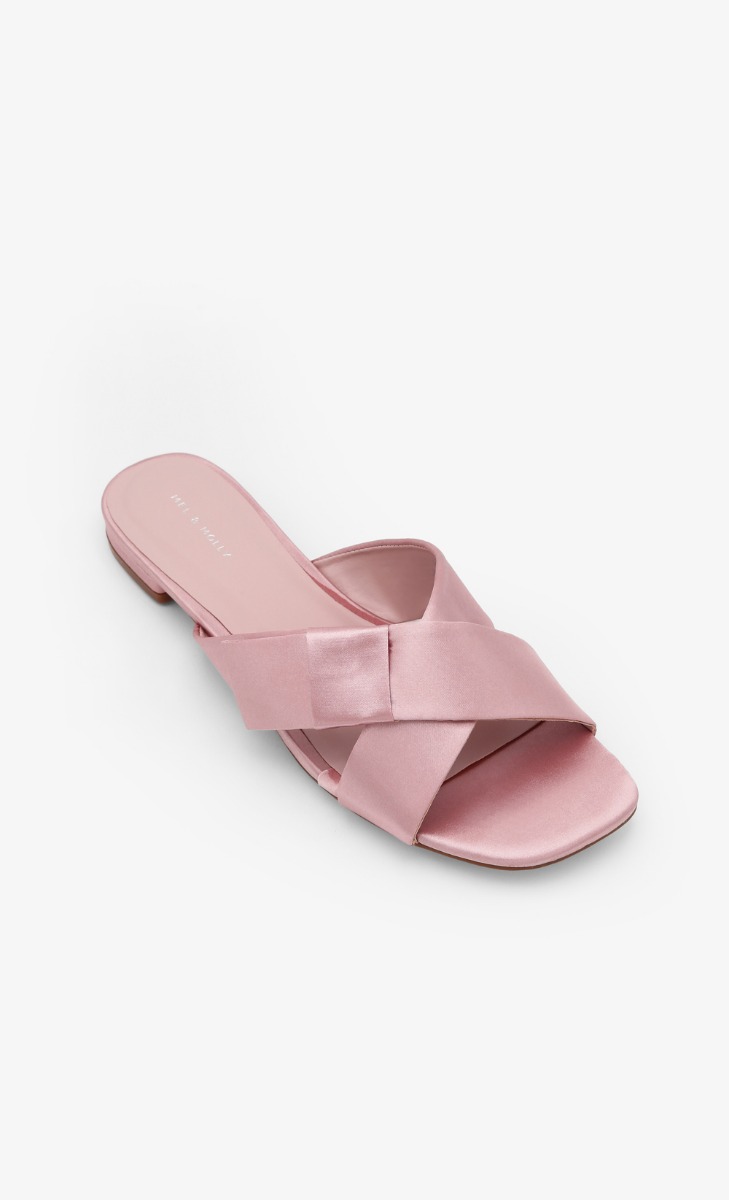 Esta Sliders in Pink | FashionValet