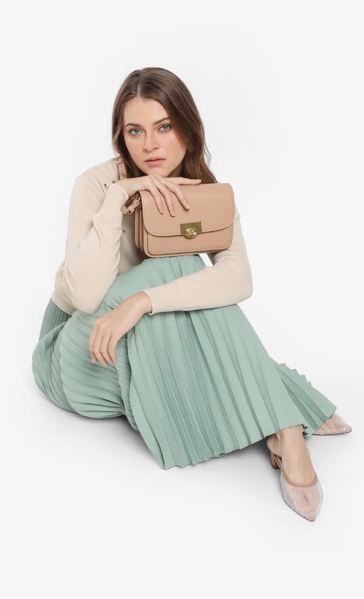 My Key To Success Bag In Nude