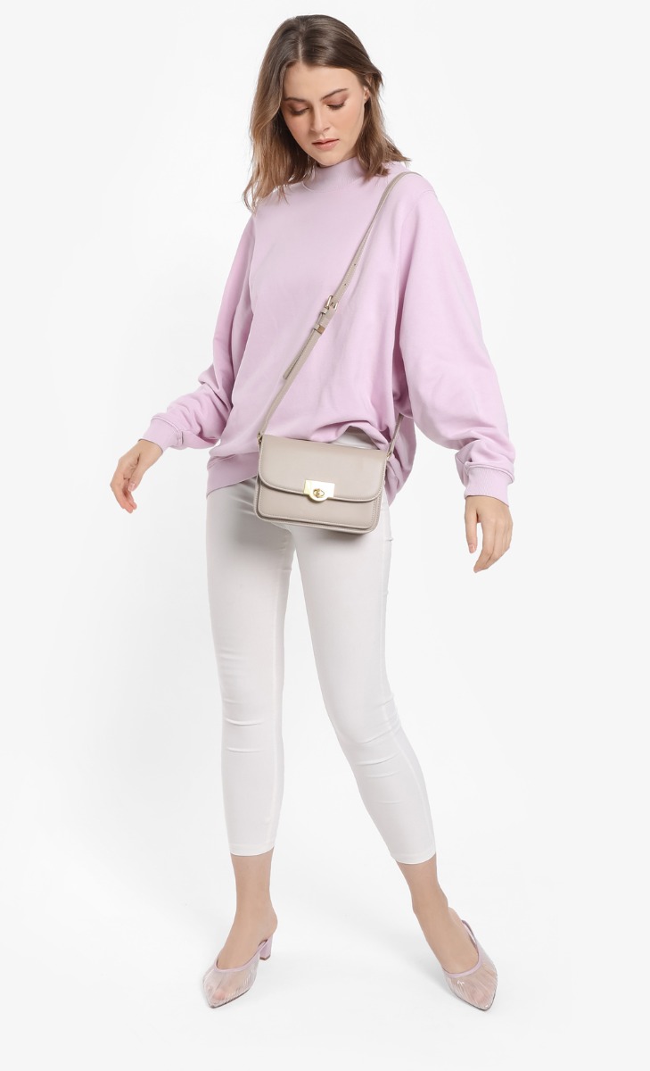 My Key To Success Bag In Grey image 2