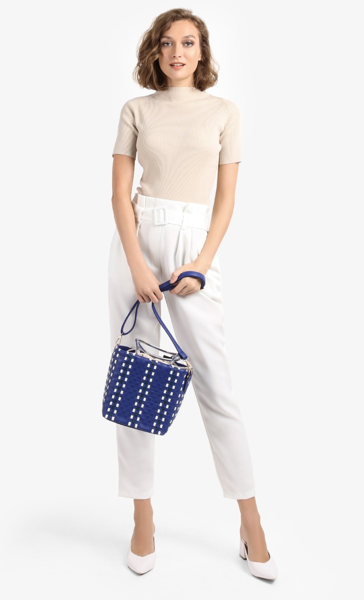 Not Boring At All Bag in Blue