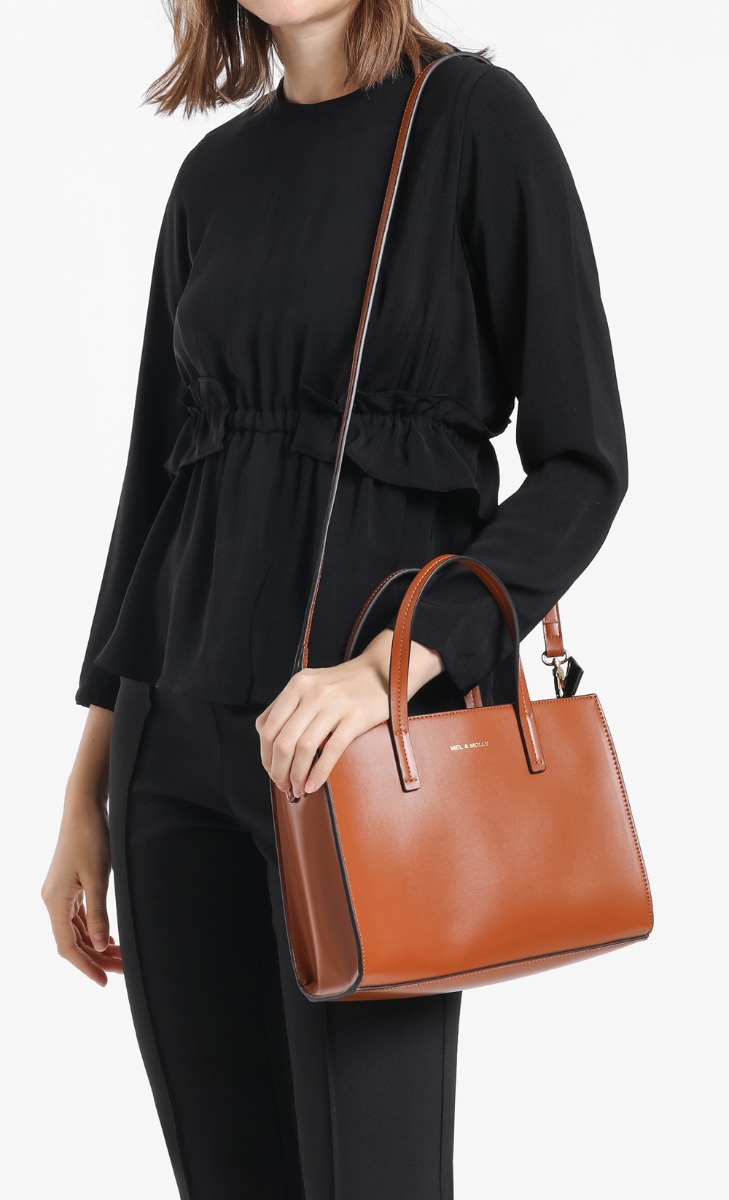 Always Ready Handbag In Brown image 2